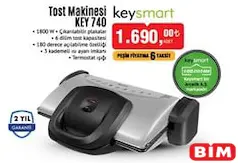 KEYSMART TOST MAKİNESİ KEY 740
